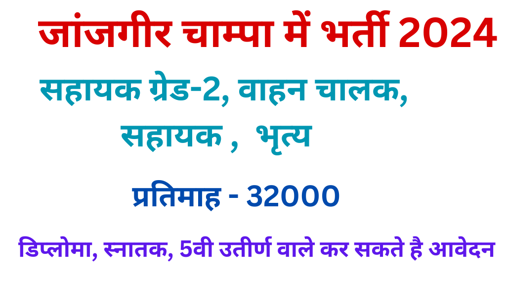 Krishi Vigyan Kendra Janjgir champa Bharti 2024